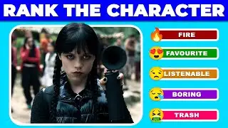 Wednesday Season 2 Quiz &ndash; Can You Rank the Wednesday Season 2 Characters from Worst to Best?