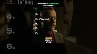 Ranking best John Wick Reputation #keanureeves