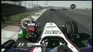 F1 2007 Onboard With Heidfeld in Bahrain Race