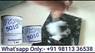Marble Adhesive And Grouts ( Transparent two  Part Epoxy Gel)
