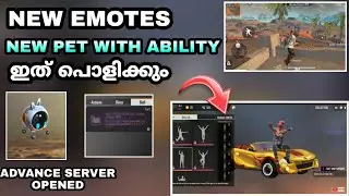 OB 19 update New emotes || New pet with ability || advance server opened #INSTAGAMER
