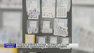 Chicago customs officers seize over 161K counterfeit Forever Stamps coming from China