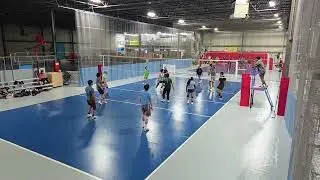 Mini Volleybaos vs lizard. | Set 1 | Oct 22, 2025 | Revolution Volleyball NJ