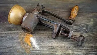 Restoration of  old spice grinder