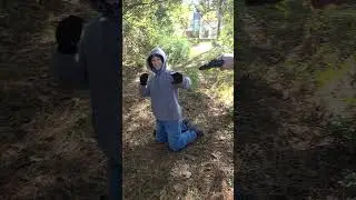 Shooting up raul with an airsoft gun