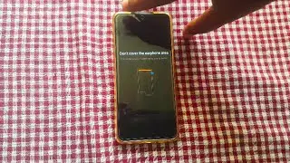 DON'T COVER THE EARPHONE AREA - PROBLEM SOLVED - Redmi Note 9, Redmi Note 9 pro Max