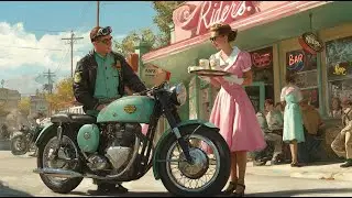 🍔 Moodytones &ndash; Riders Style (Retro Diner Music Video) 🎶