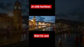 Digital Devbhoomi: AI Ka Banaya Haridwar ka Adbhut Roop🙏🙏🕉️🕉️ #bollywoodsongs #shortvideo #shorts
