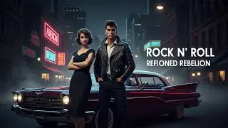 Dance Floor Rebels - Freedom Beneath the Neon Lights #RetroDiner #RockLifestyle #RebelSpirit