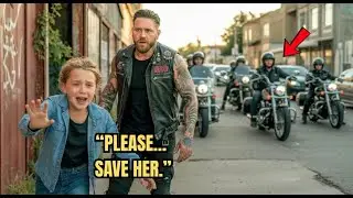 Little Girl Ran From the Alley Crying &ldquo;Please Save My Mama&rdquo; &mdash; The Biker Froze the Street