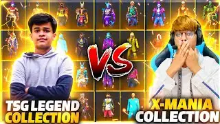 TSG Legend vs Xmania Bundles Collection Versus 🤯 || Richest Player of FreeFire 🔥 - Garena Free Fire