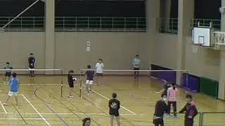 2023.3.26　#48　石井颯馬/松本勇人(佐賀東高校)・服部綾夏/池園奈津美(三潴クラブ/チームD)　TEAM PLUS.CUP第7回ランク別大会