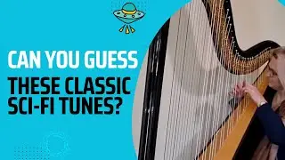 May the 4th be with you | Classic Sci-fi themes on harp | Star Wars Star Trek Dr Who