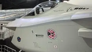 Boeing X-32 Stealth Fighter Walk Around from U.S. Air Force Museum