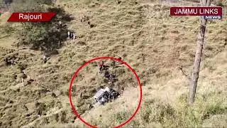 2 Killed, 5 Injured As Vehicle Falls Into Deep Gorge In J&K's Rajouri