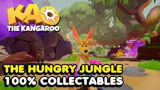 Kao The Kangaroo - The Hungry Jungle 100% Collectable Locations (Crystals, Runes, Scrolls, etc...)
