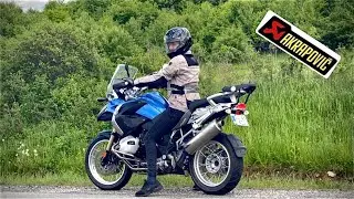 BMW 1200GS DOHC 2012 Sound Check Original VS. Akrapovič