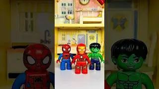 Lego Duplo Avengers Unboxing with Relaxing Sound ASMR #marvel #funny
