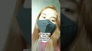DIY hair dye at home. Bremod hair color Dust 0.00