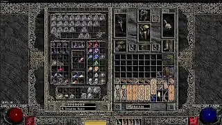 Trangs Summoner   HC Hell T3 Rare Throne of Insanity map run   Project Diablo 2