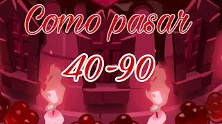 Como pasar Planta 40-90 | Torre Infinita de Pastel de Fresa | Cookie run Kingdom