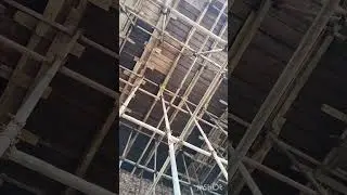 Scaffolding Shuttering Double Hight #construction #pakistanbuilders #masterconstruction