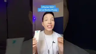 Effaclar Mat de La Roche Posay I Hidratante matificante #shorts #skincare