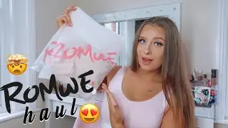 TESTING ROMWE TRY ON HAUL & HONEST REVIEW + DISCOUNT CODE / NEW IN A/W 2020 | TASHA GLAYSHER