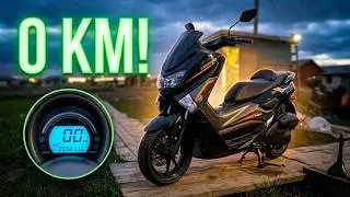 Leopard nmax 150 / собираем китайский скутер из коробки, первый запуск
