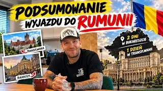 Rumunia - podsumowanie mojego wyjazdu. 3 dni. Bukareszt, Brań i Braszów.