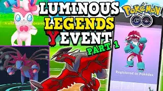 SYLVEON & YVELTAL ARE COMING! *LUMINOUS LEGENDS Y EVENT* [NEW SHINY][PART 1]