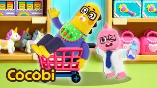 Daddy Became a Baby👶 Taking Care of Daddy at the Supermarket + More Fun Songs for Kids | Cocobi