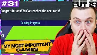 FIFA 21 MY MOST IMPORTANT GAMES in FUT CHAMPIONS! MY 1.5M MILLION RTG SQUAD IS FIGHTING FOR ELITE 1!