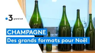 Champagne : la fonderie de Oiry produit une &eacute;dition limit&eacute;e de grandes bouteilles pour No&euml;l