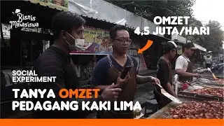 Omset Jutaan Pedagang Kaki Lima | Social Experiment | Bisnis Mahasiswa
