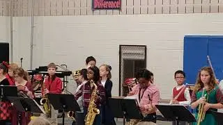 Merrymount Winter Concert 13-Dec-2019 - Grade 4 band (part 1)