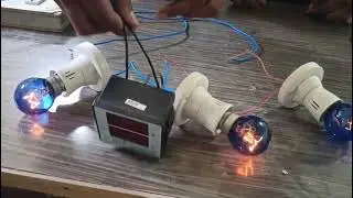 #Series connection in #resistive Circuit.#lamp load.