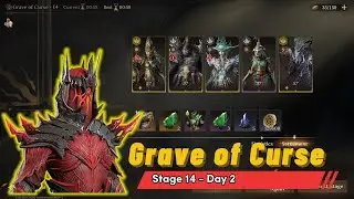 ⚰️ Grave of Curse: Season 2 Day 2 | Stage 14 Clear | Dragonheir: Silent Gods