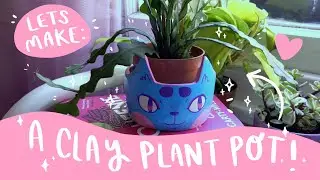 LET'S MAKE: Air Dry Clay Planter