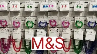 Mark and Spencer new women's jewelry collection in winter December 20203@window-shopping