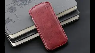 Краш тест флип чехла IMUCA Sumsung Galaxy S4 Mini I9190/9192. Crash test flip case IMUCA