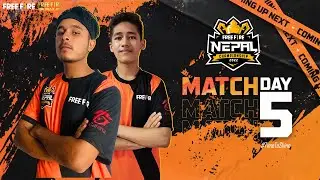 [NEPALI] Free Fire Nepal Championship | League Stage - Day 5 | FFNC