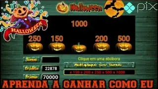 🍀GANHEI O BONUS DO 1000 NO CALDEIR&Atilde;O TUTORIAL DE COMO JOGAR HALLOWEEN SLOTS🎃