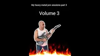 My heavy metal jam sessions part3. (volume 3). #metal #metalfans #guitar