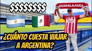 ¿CUÁNTO CUESTA VIAJAR a ARGENTINA? 🇦🇷 ¿ES CARO VER A BOCA JUNIORS y RIVER PLATE? *TE LO EXPLICO*