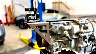LS SWAPPED 350Z SERIALNINE shifter relocate