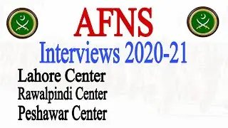 AFNS Interview Calls Latest Update | AFNS Interviews 2021 | AFNS Interview Calls 2021