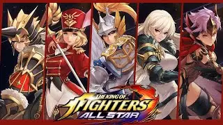 SEVEN KNIGHTS X KOF: ALLSTAR - All Character ReveaLs!