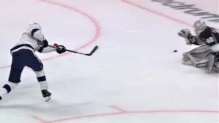 Victor Hedman In All Alone On The Breakaway Beats Cal Petersen Clean For The Opening Tally