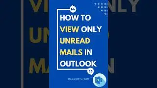 Как просмотреть только непрочитанные письма в Outlook? #short